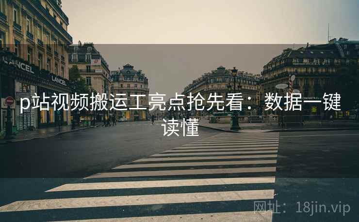 p站视频搬运工亮点抢先看：数据一键读懂